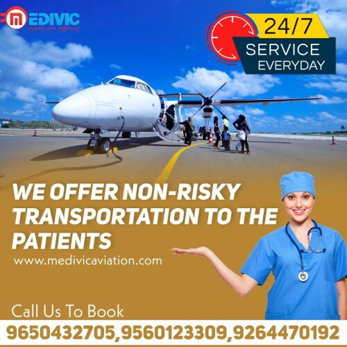 Medivic Aviation is providing this Air Ambulance Service in Indore continuously, which entails 24/7 hours, and the same standby services. We confer with specialist MD doctors, the well-trained medical teams with modern medical apparatus for an ill patient.

Website: http://bit.ly/2ktr3rN