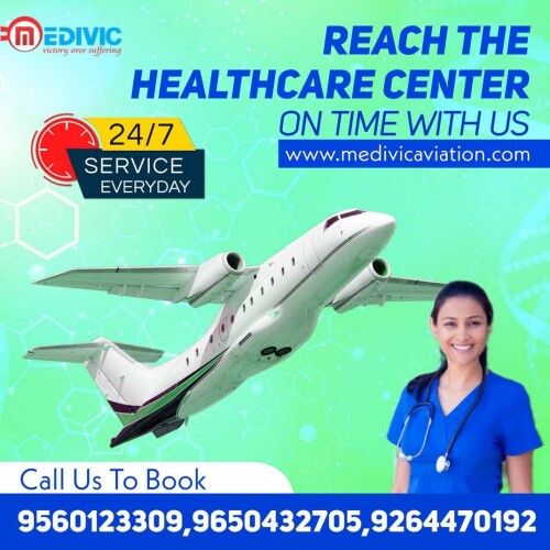 Through Patna's Medivic Aviation Air Ambulance Service, you can find a quick emergency alternative to move from one city to another for better care. The key justification is to use the best services possible in an emergency. Therefore, just call us and book our services anytime.

Website: http://bit.ly/2oYhqmW