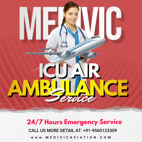 Medivic Aviation Air Ambulance Service in Patna provides 24/7 available to move the emergency or non-emergency patient where you want. It is an advanced ICU-based Air Ambulance service provider for critical patients. We shift the patient from one bedside to another with all basic and state-of-the-art medical assistance.

Website: http://bit.ly/2oYhqmW