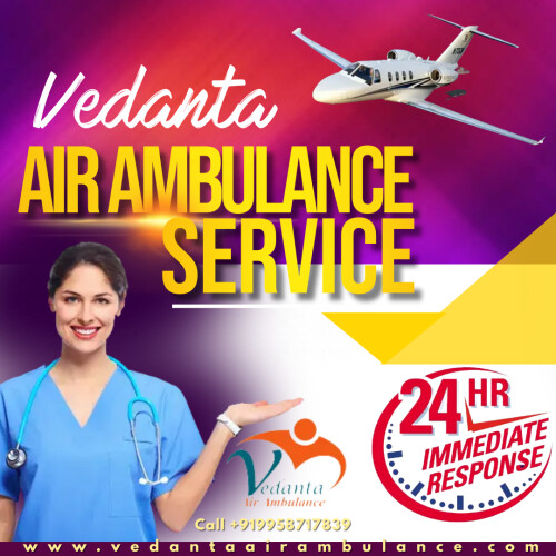 Vedanta Air Ambulance Service in Allahabad provides a hygienic traveling environment in an efficient manner to avoid any sort of infection occurring during the transportation process. 
More@ https://bit.ly/3LLPJUE