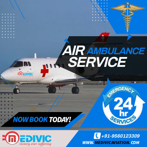 If you are searching for an emergency charter Air Ambulance Service in Delhi to move a critical patient from one city hospital to another for the best medical treatment, then you can book the finest ICU air ambulance services by Medivic Aviation. It is very convenient for patient transportation. So contact us and book it.

Website: https://bit.ly/2X5x3EZ