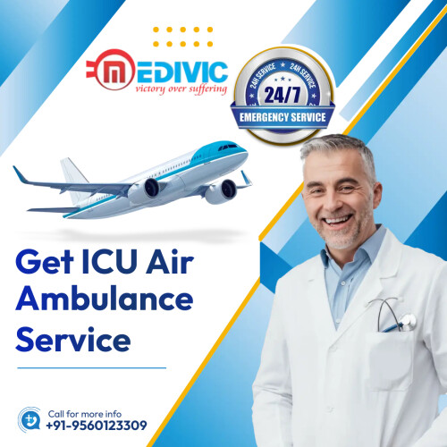 In the city, people are conscious of the benefits of Medivic Aviation Air Ambulance Service in Ranchi due to their work in the last years, and its services are inexpensive for any person. So, communicate with us and hire an ICU charter air ambulance service any time.

Website: https://bit.ly/2Hbdq9e
