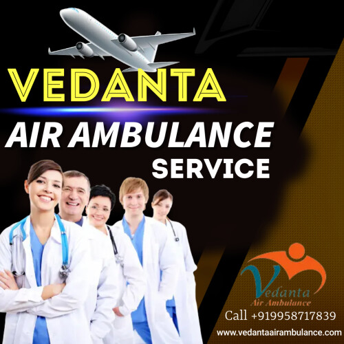 Vedanta Air Ambulance Service in Ranchi takes good care of the health of patients from the beginning to the end of the journey. The flights are equipped with advanced quality supplies like oxygen cylinders, suction pumps, nebulizers, cardiac monitors, etc to present efficient evacuation.  
More@ https://bit.ly/2D4CNXM