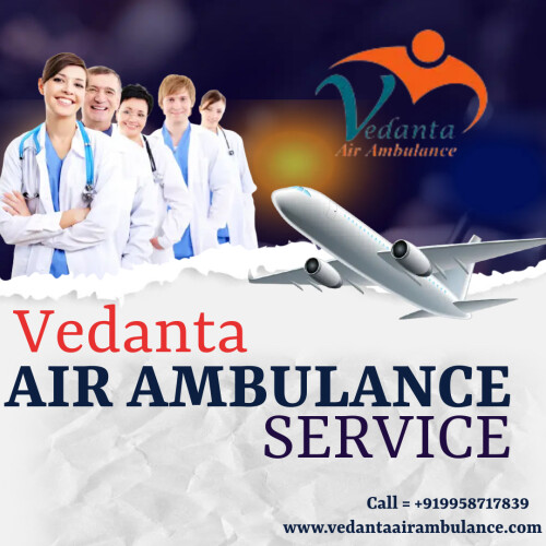 Vedanta Air Ambulance Service in Raipur serves the latest technology and medical tools highly-qualified doctors, well-trained nurses, and skilled paramedical staff. Contact our crew of communications center and get our air ambulance services at the best price.
More@ https://bit.ly/3LYGKPZ