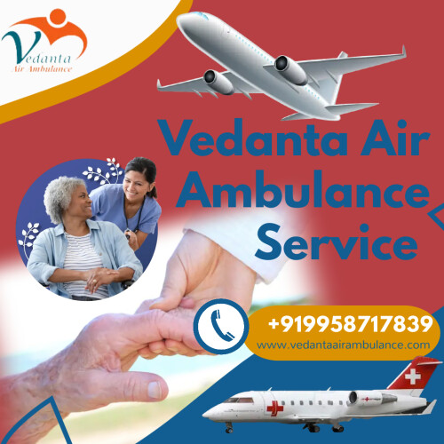 Vedanta Air Ambulance Service in Gorakhpur provides cost-effective conveyance to the patients and very advanced medical attachments to the patients during the relocation phase.   
More@ https://bit.ly/3SRwMSV