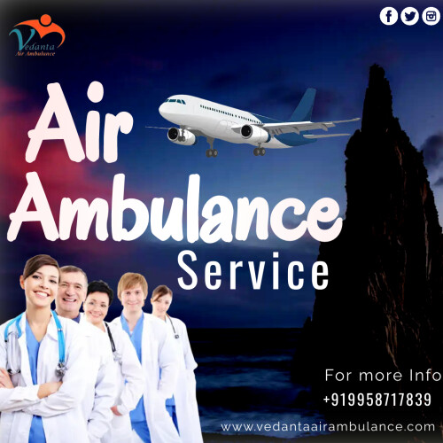 Vedanta Air Ambulance Service in Ranchi is providing the latest medical tools. It is also providing MD doctors, experienced nurses, and medical staff with the client's pocket budget. We have been providing services all over India and abroad also. 
More@ https://bit.ly/2D4CNXM