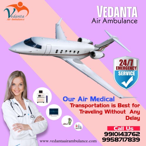Vedanta Air Ambulance Service in Kolkata gives the best medical facilities and medical tools to expert doctors, highly trained nurses, and skilled paramedical staff. Our medical staff is always ready to shift emergency patients anytime in another city.
More@ https://bit.ly/3SUVyli