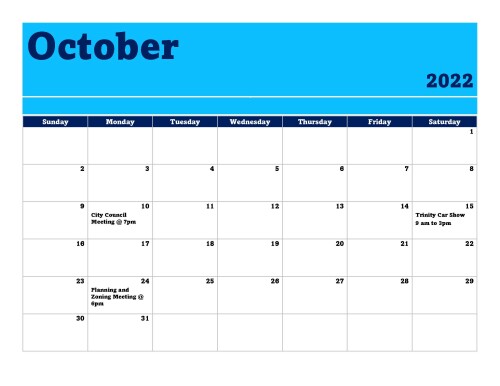 Website Calendar