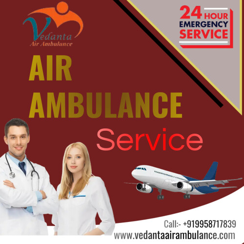 Vedanta Air Ambulance Service in Guwahati takes good care of the health of patients from the beginning to the end of the journey and our flights are equipped with advanced-quality supplies like oxygen cylinders, suction pumps, nebulizers, cardiac monitors, etc 
More@ https://bit.ly/3fYMbSZ