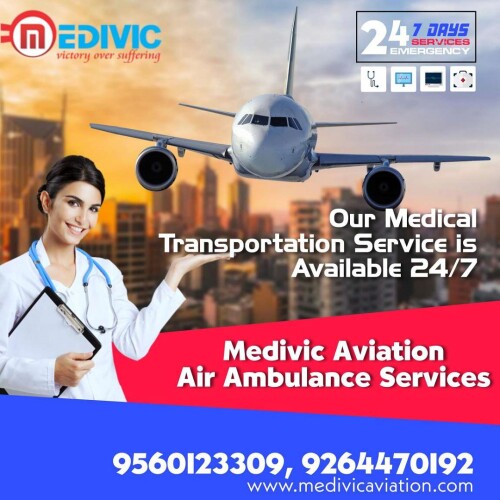 Medivic Aviation Air Ambulance Service in Ranchi is 24*7 available to move the emergency patient with our first-class charter aircraft from one city to another. We render a well-versed medical team and paramedical staff with technicians and an expert doctor who cares for the emergency patient during the shifting process.

Website: https://bit.ly/2Hbdq9e