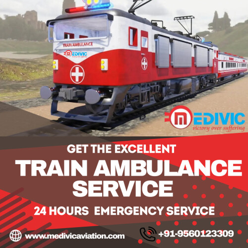 If you are going to book the Train Ambulance Service in Guwahati to shift an ailing patient from one city to another, then advanced medical facilities are available for a critically ill patient. We instantly handle the call at all times when you want. So get the best air ambulance service with medical tools for them.

Website: https://bit.ly/3U2agr7