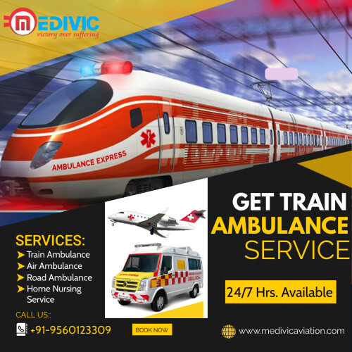 Medivic Aviation Air Ambulance Service in Patna provides a medical squad and specialist MD and MBBS doctors who are always alert to check up on the patient during relocation. We confer safe and swift bedside-to-bedside patient shifting services through road ambulances for all classes of people in the city.

Website: https://bit.ly/2GVqwri