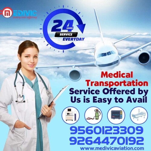 Medivic Aviation Air Ambulance Service in Varanasi provides top-level medical support for patients under the care of a medical professional. We shift the emergency patient without hassle from Varanasi to any city in India with an entirely medical setup at less charge.

Website: https://bit.ly/2LxHooq