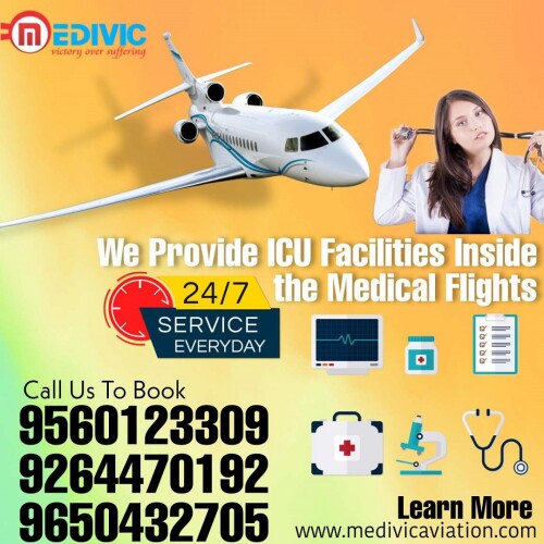 Medivic Aviation is the oldest Air Ambulance service in Pune, we provide experienced medical staff and the best medical tools so that patients feel comfortable. We have the latest life-saving gadgets, if you will need an Air Ambulance service in Pune then contact us.