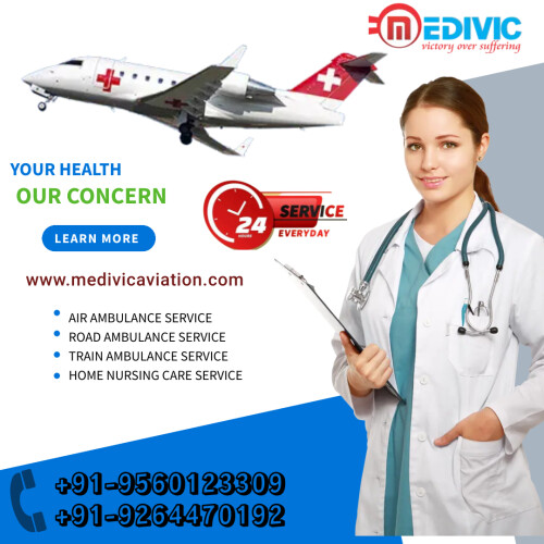 Medivic Aviation renders complete patient transport service with all medical facilities at an affordable price. We confer the most superior Air Ambulance Service in Silchar with an ICU specialist doctor and trained medical panels with modern medical apparatus to save the patient's life.

Website: https://bit.ly/2rZFhAU