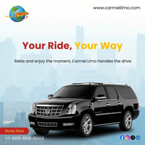 Relax and enjoy the moment With Carmel Limo, your comfort and convenience are our top priorities. Sit back, relax, and let us take care of the rest. Book your ride today!

Visit: https://www.carmellimo.com/

Call @ +1-8666666666

Follow Our Instagram Page: https://www.instagram.com/carmellimo/

#CarmelLimo #NewYorkLimousines #AirportTransfers #NYCAirportLimousine #LimoAirportNY #LimoNY #LimosNewYork #NewYorkLimo #LimousineNewYork #LimousineNewYorkNY #LimousinesNewYorkNY #LimoNewYorkNY #LimousineServices #EventLimousines #WeddingLimo #CarmelCar #NewYork #UnitedStates